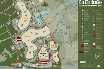 Safari Hotel Plattegrond link